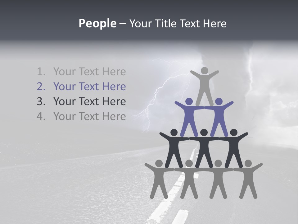 Vortex Tornado Wild PowerPoint Template