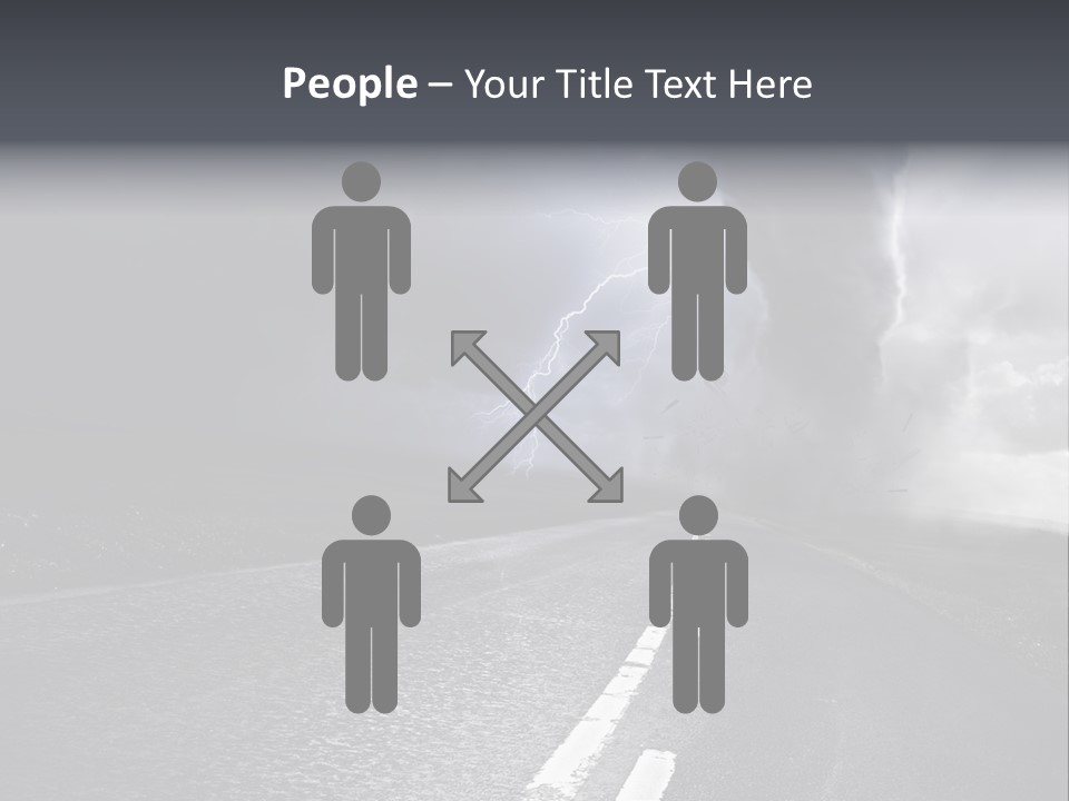 Vortex Tornado Wild PowerPoint Template