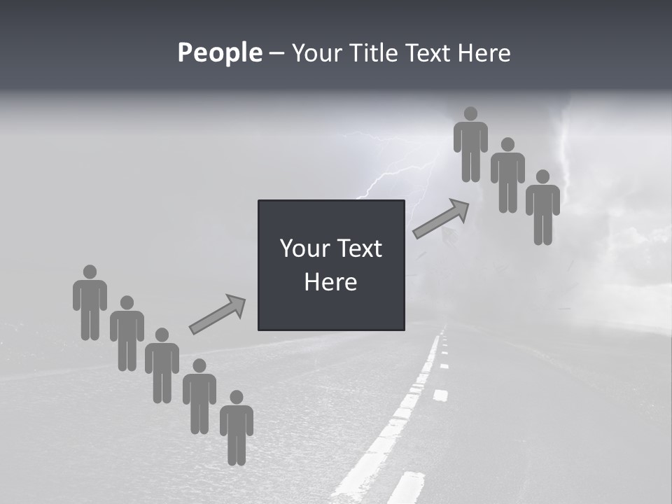 Vortex Tornado Wild PowerPoint Template