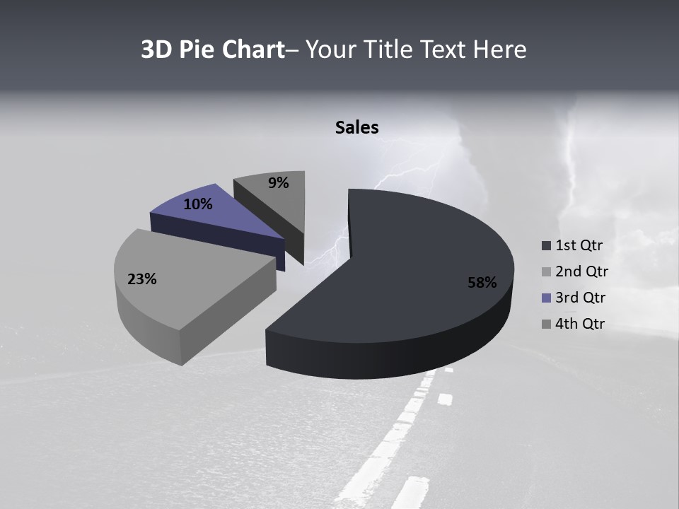 Vortex Tornado Wild PowerPoint Template