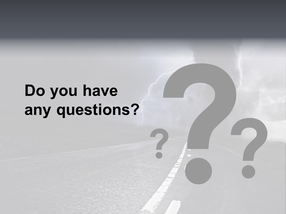 Vortex Tornado Wild PowerPoint Template