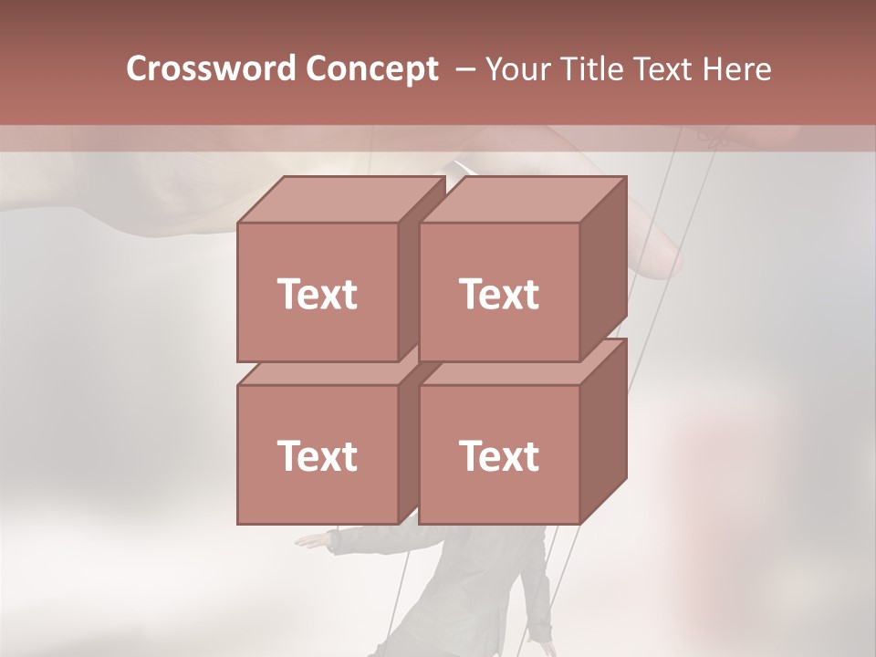 Desk Business Businessman PowerPoint Template