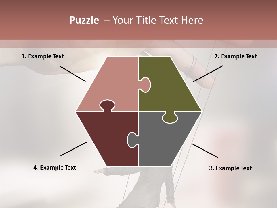 Desk Business Businessman PowerPoint Template