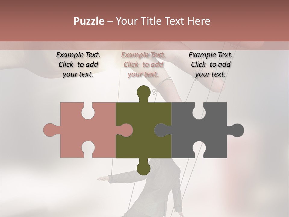 Desk Business Businessman PowerPoint Template