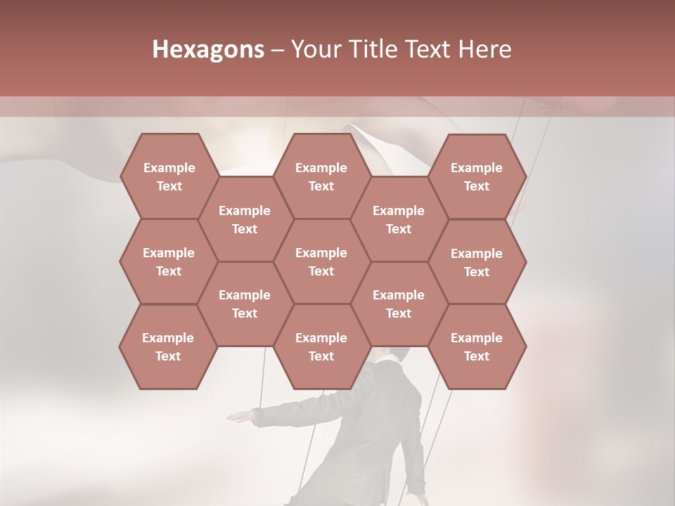 Desk Business Businessman PowerPoint Template