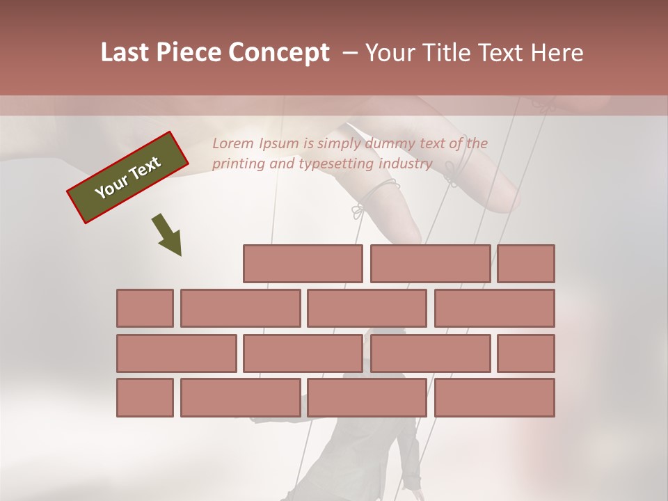 Desk Business Businessman PowerPoint Template