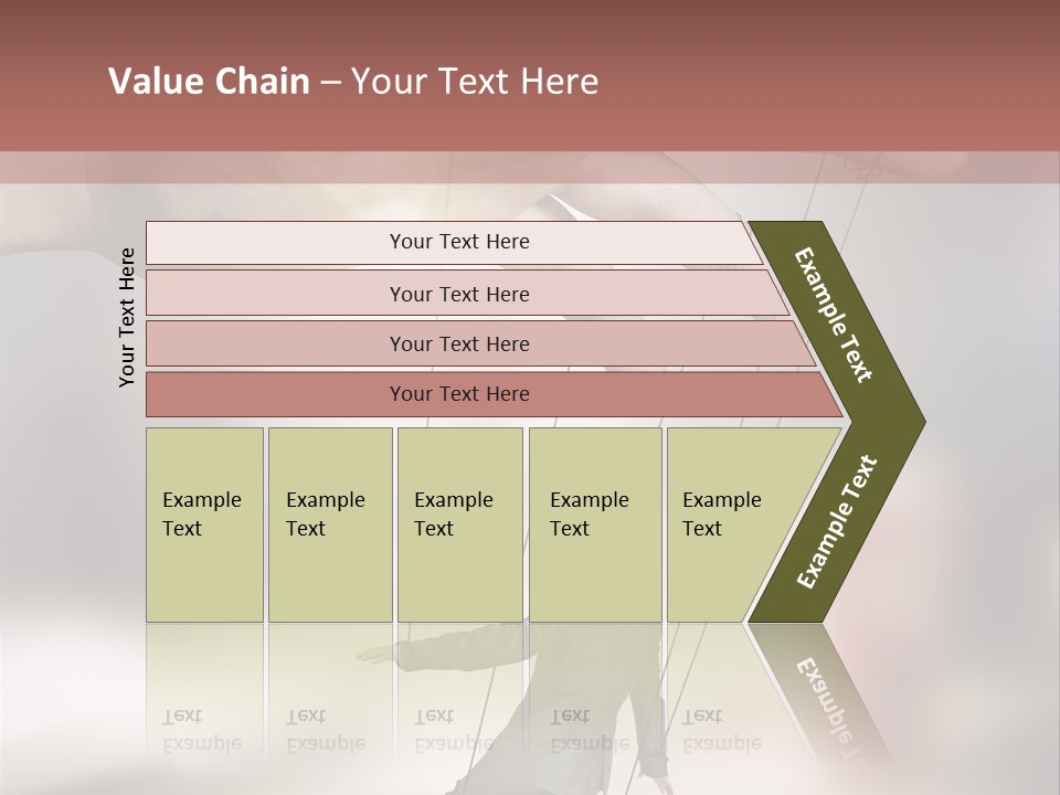 Desk Business Businessman PowerPoint Template