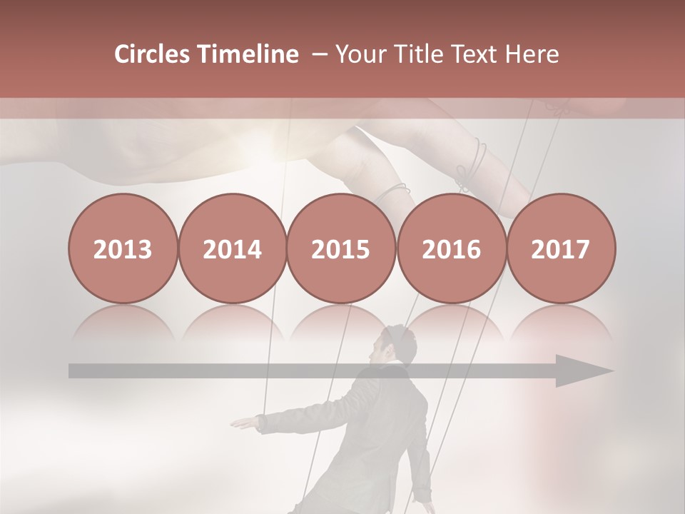 Desk Business Businessman PowerPoint Template