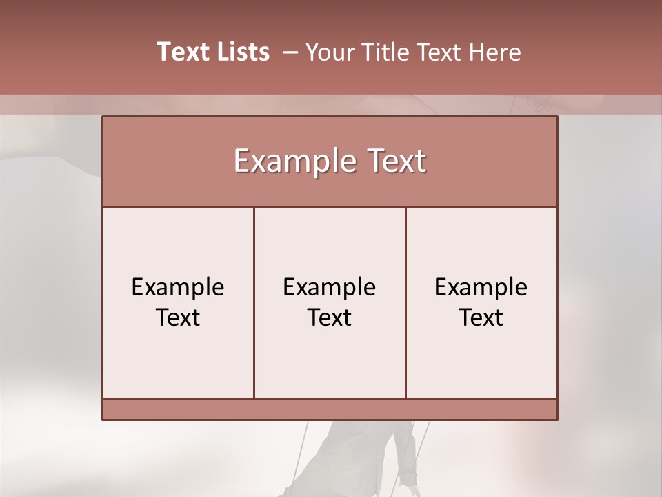 Desk Business Businessman PowerPoint Template