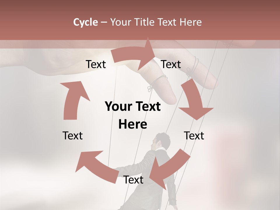 Desk Business Businessman PowerPoint Template