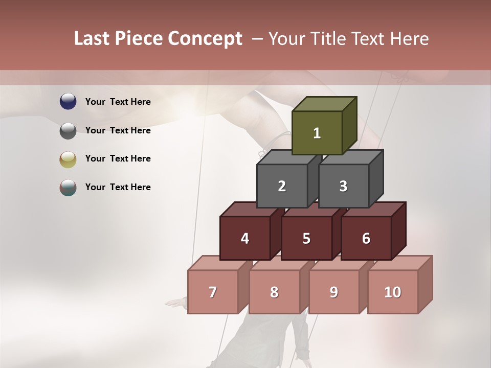 Desk Business Businessman PowerPoint Template