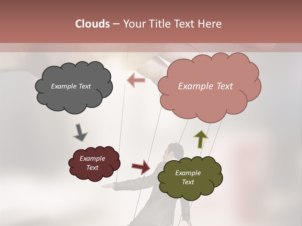 Desk Business Businessman PowerPoint Template