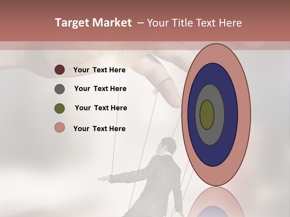 Desk Business Businessman PowerPoint Template