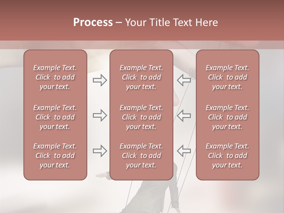 Desk Business Businessman PowerPoint Template