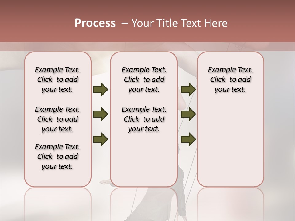 Desk Business Businessman PowerPoint Template