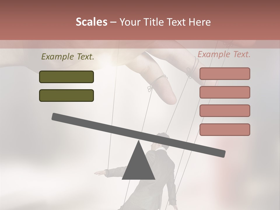 Desk Business Businessman PowerPoint Template