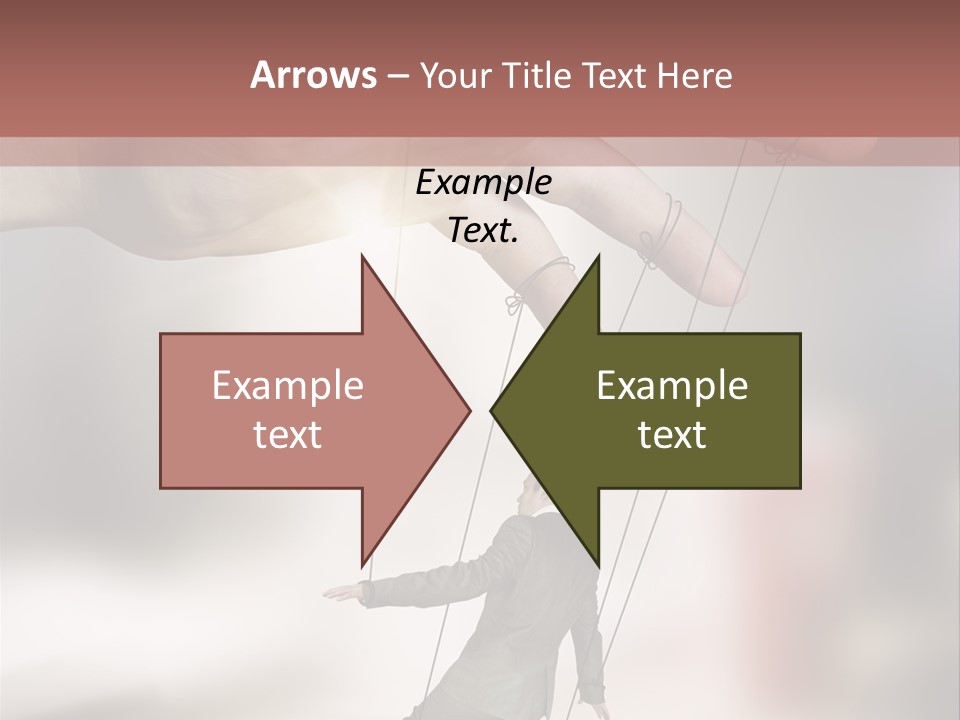 Desk Business Businessman PowerPoint Template
