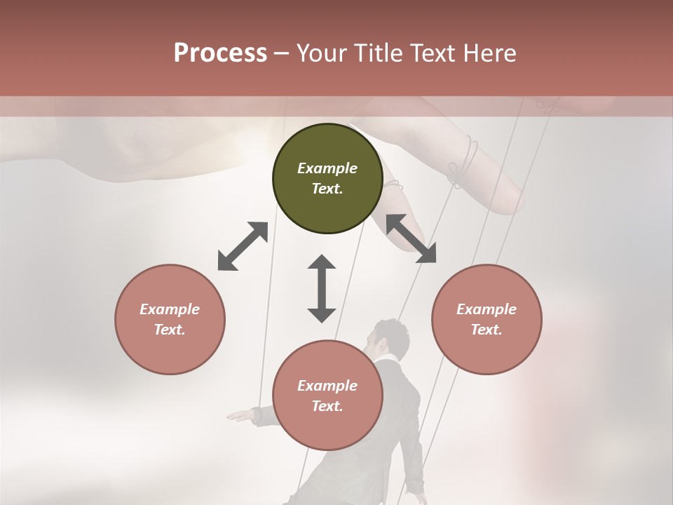 Desk Business Businessman PowerPoint Template