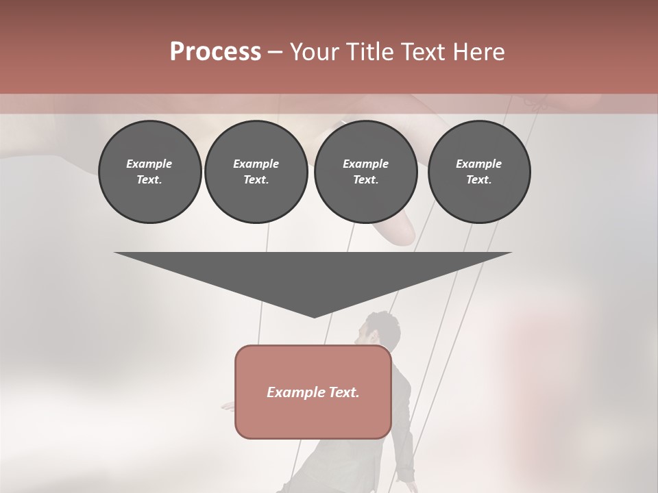 Desk Business Businessman PowerPoint Template