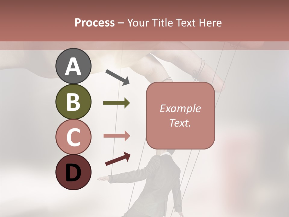 Desk Business Businessman PowerPoint Template