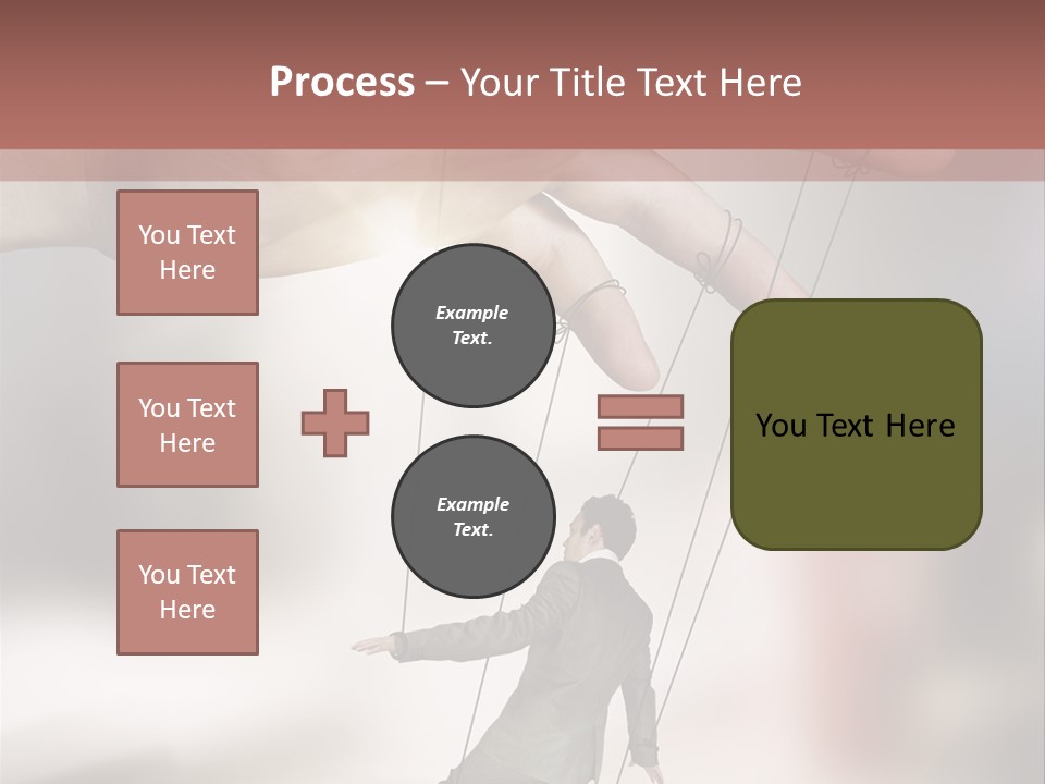 Desk Business Businessman PowerPoint Template