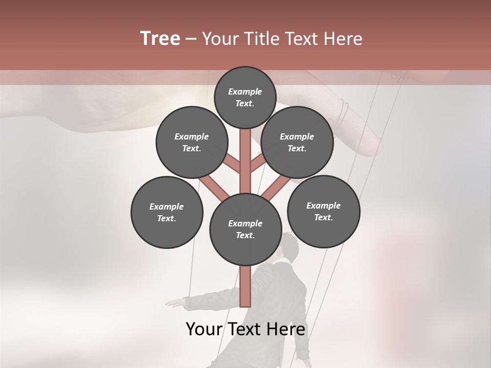 Desk Business Businessman PowerPoint Template