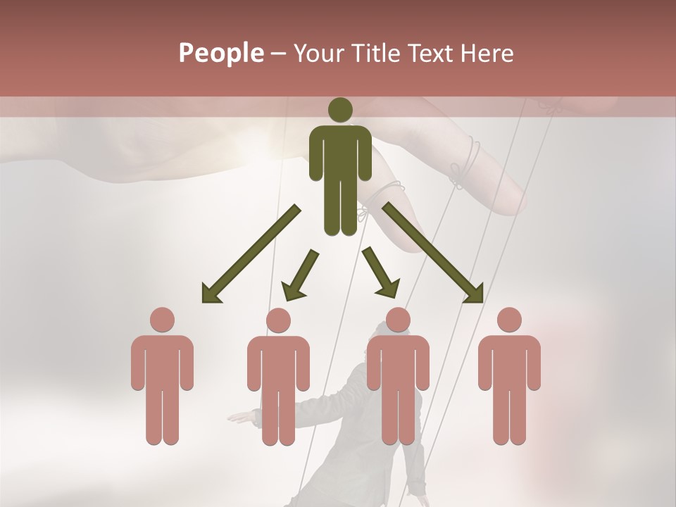 Desk Business Businessman PowerPoint Template