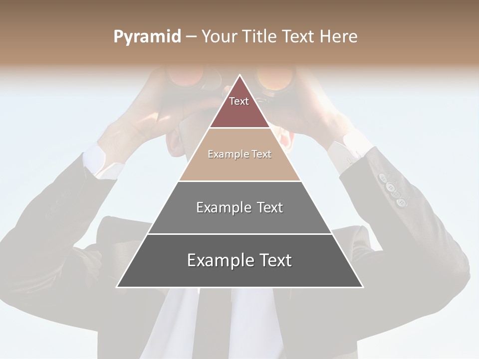 Security Search Caucasian PowerPoint Template