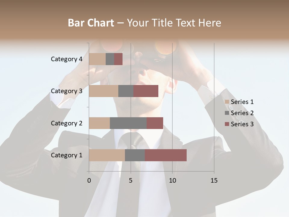 Security Search Caucasian PowerPoint Template