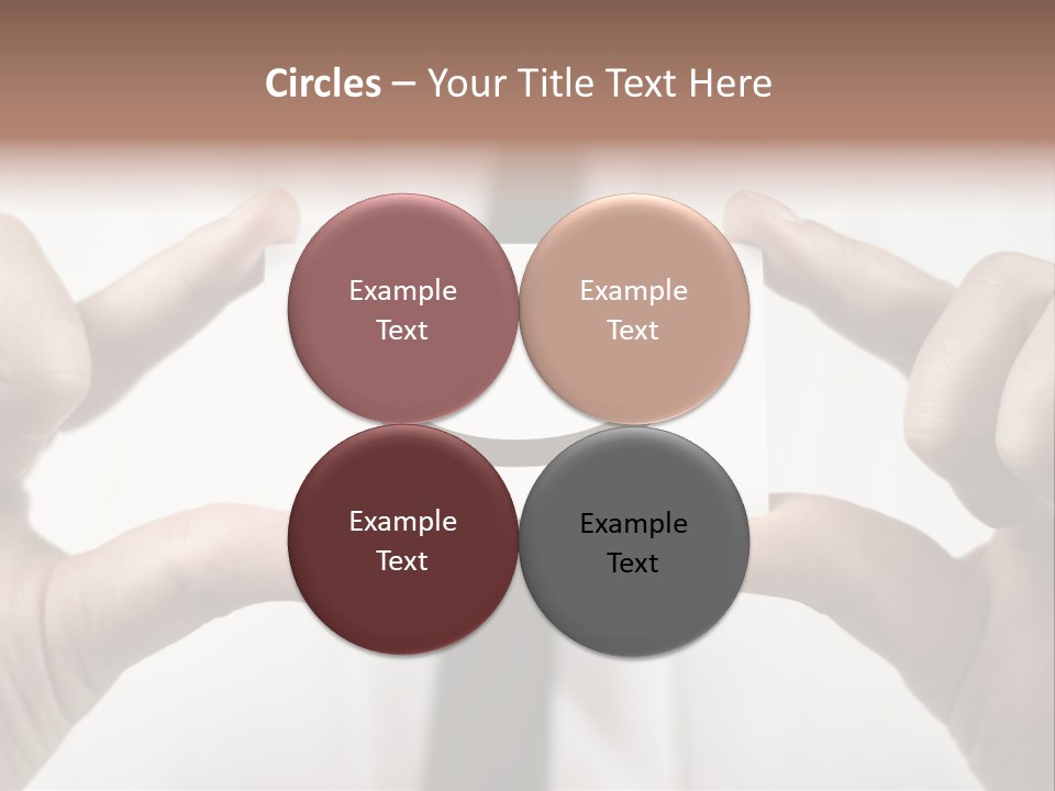 Giving Model Success PowerPoint Template