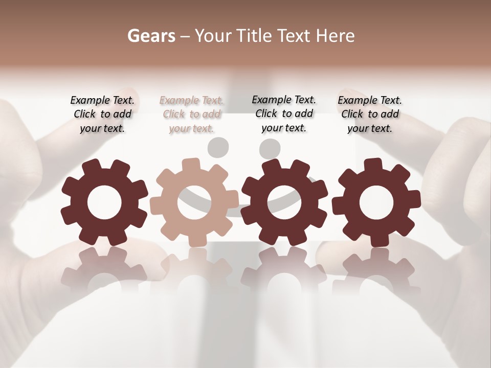 Giving Model Success PowerPoint Template