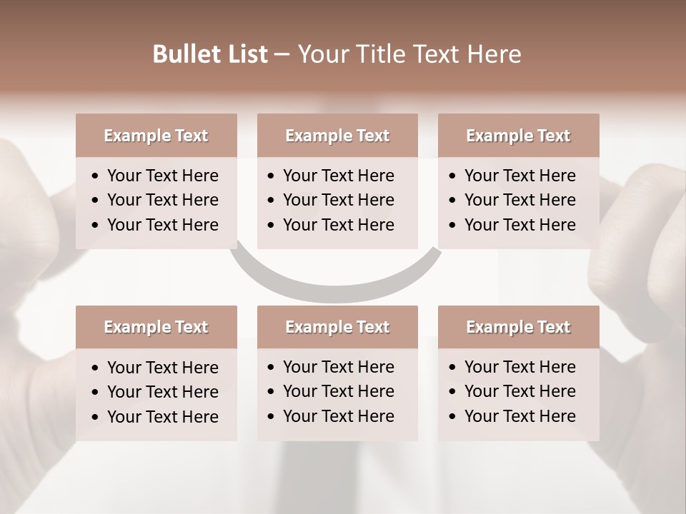 Giving Model Success PowerPoint Template