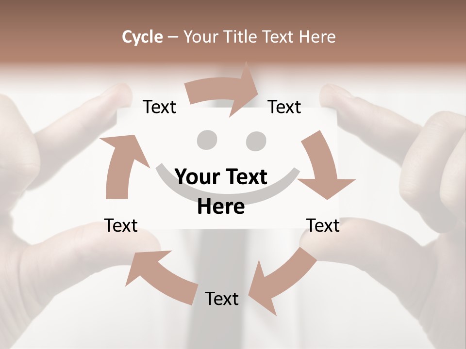Giving Model Success PowerPoint Template