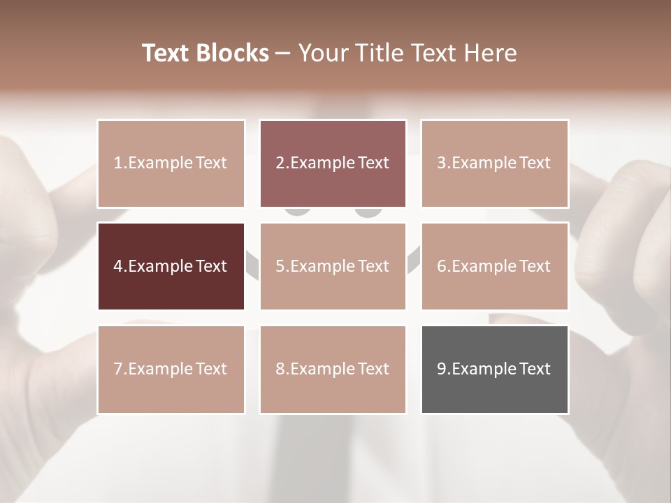 Giving Model Success PowerPoint Template