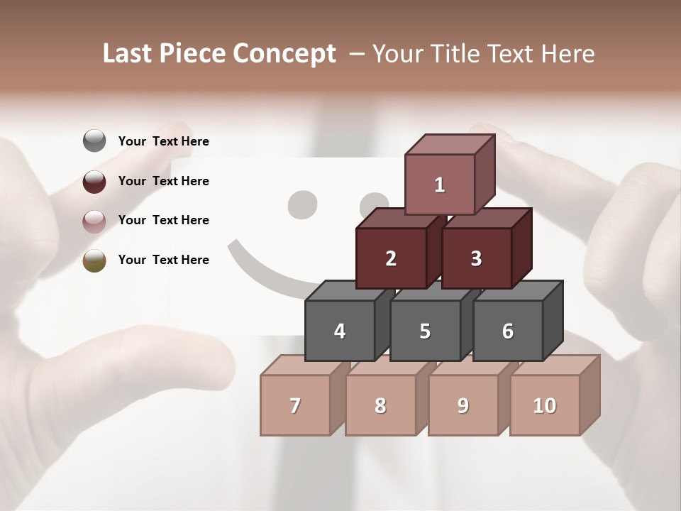 Giving Model Success PowerPoint Template