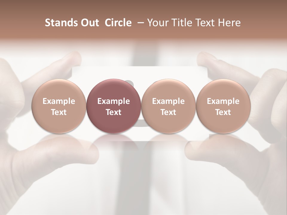 Giving Model Success PowerPoint Template