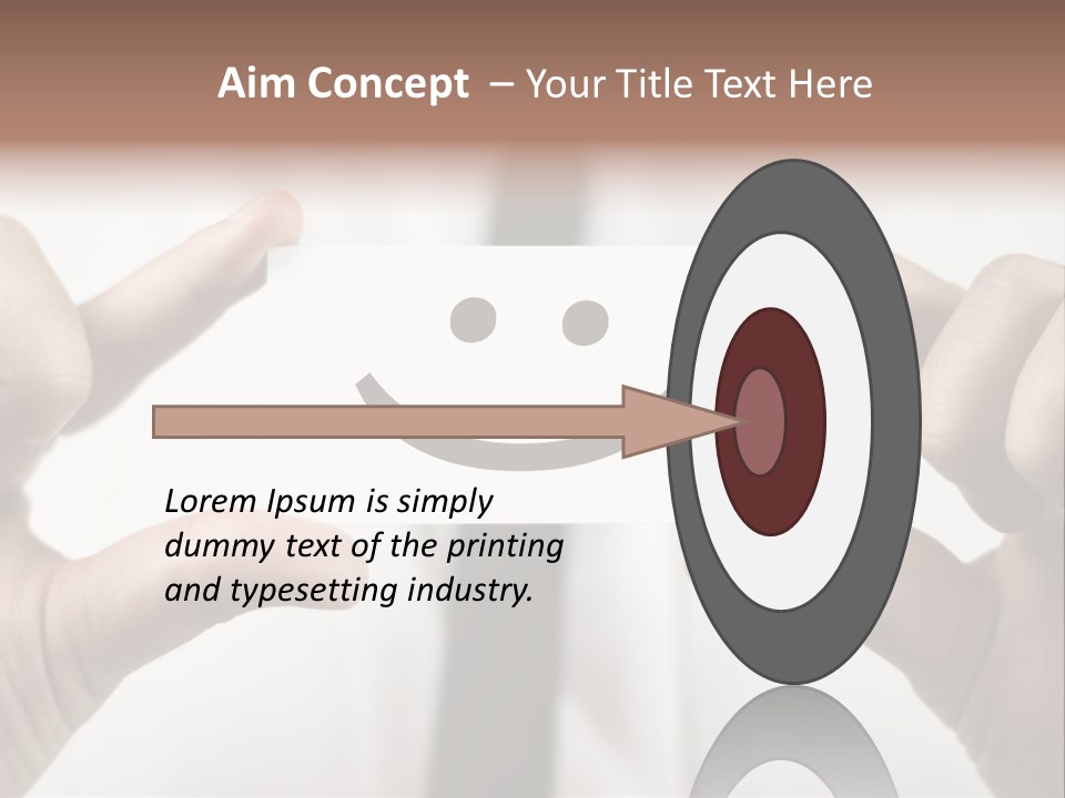 Giving Model Success PowerPoint Template