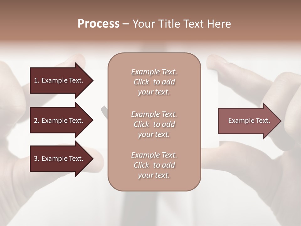 Giving Model Success PowerPoint Template