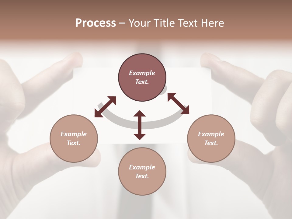 Giving Model Success PowerPoint Template