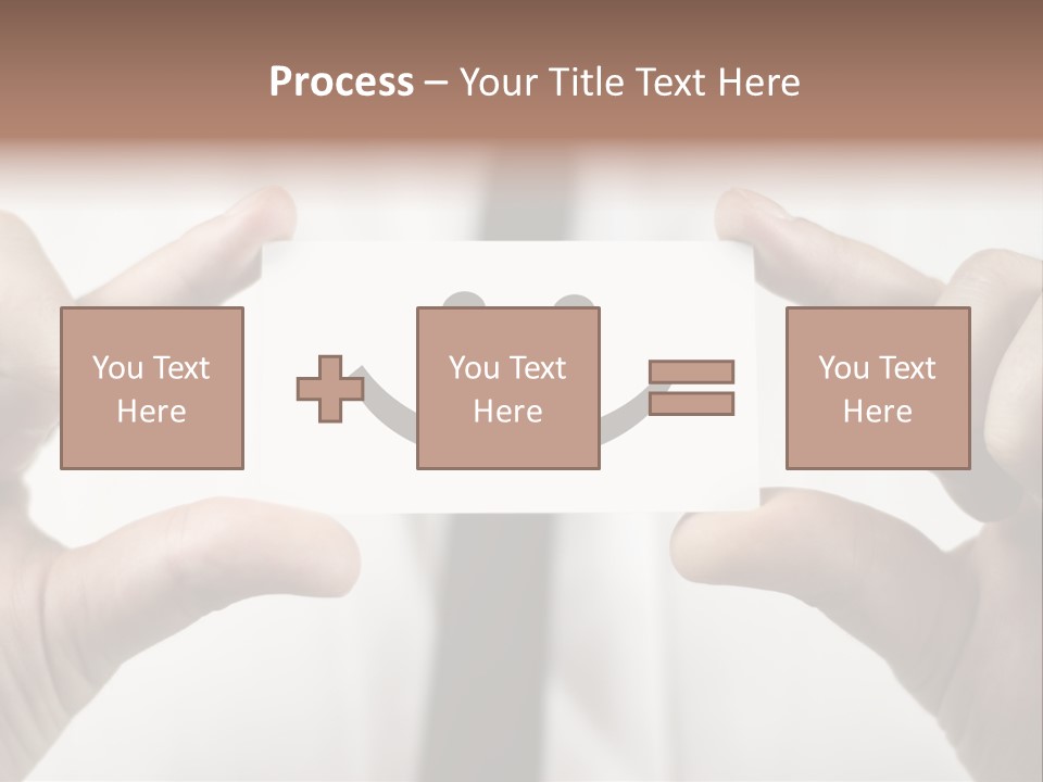 Giving Model Success PowerPoint Template