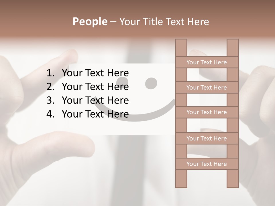Giving Model Success PowerPoint Template