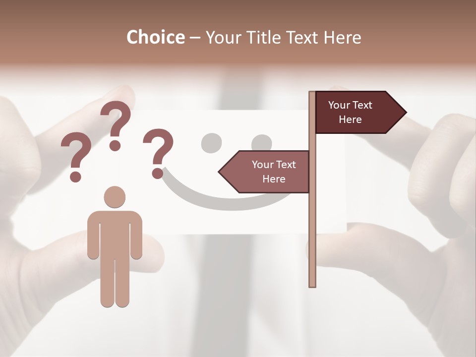 Giving Model Success PowerPoint Template