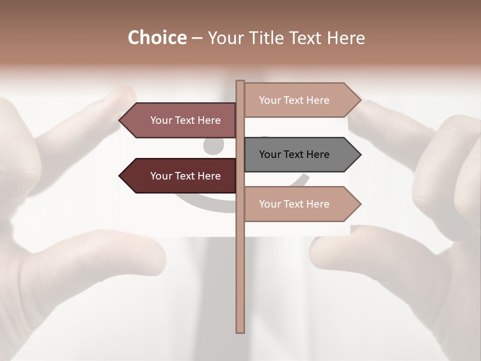Giving Model Success PowerPoint Template