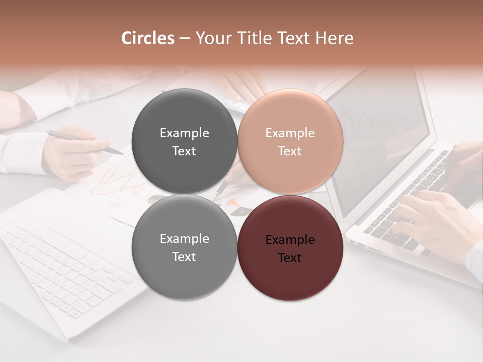 Working Female Report PowerPoint Template