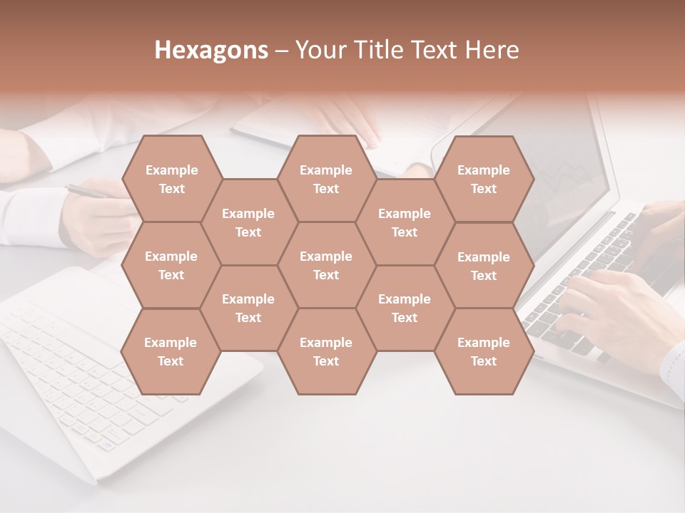 Working Female Report PowerPoint Template