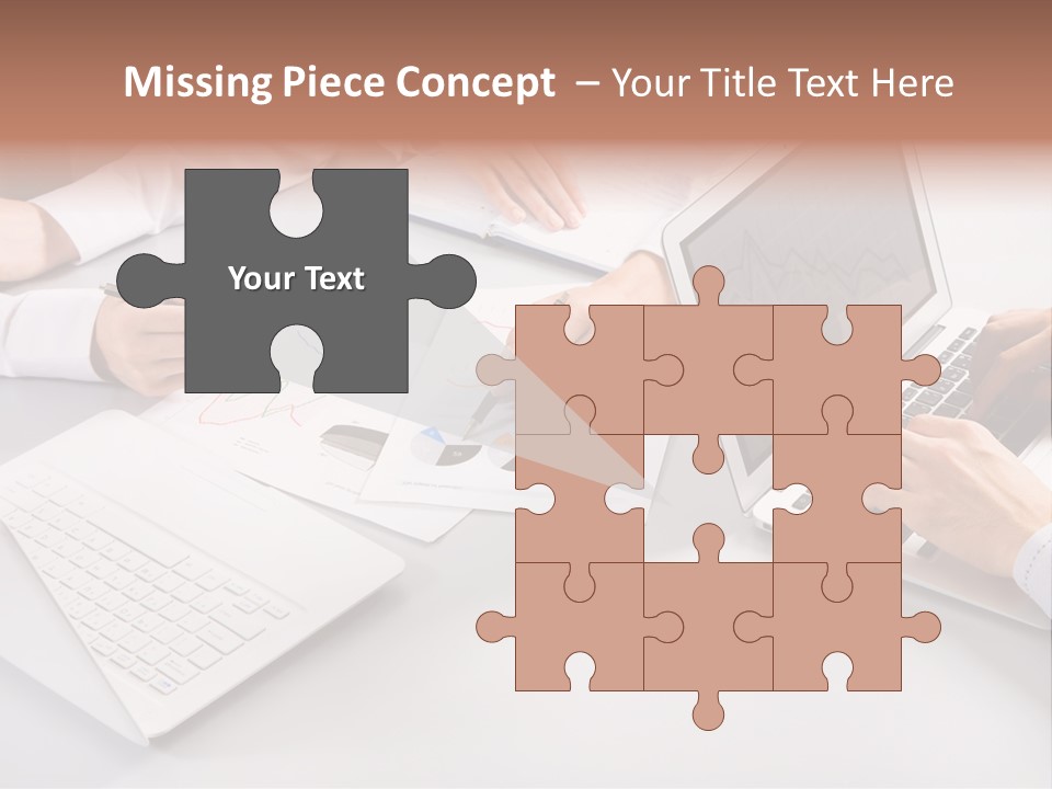 Working Female Report PowerPoint Template