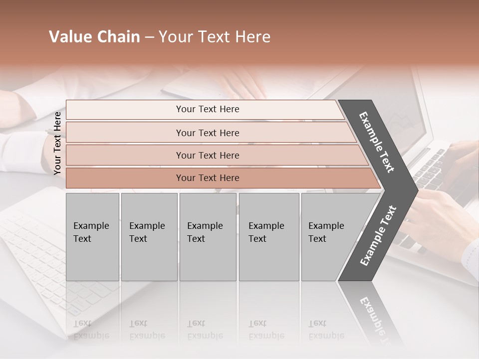 Working Female Report PowerPoint Template