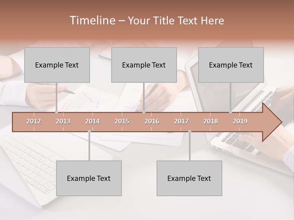Working Female Report PowerPoint Template