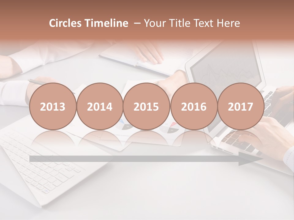 Working Female Report PowerPoint Template