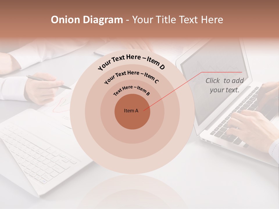 Working Female Report PowerPoint Template